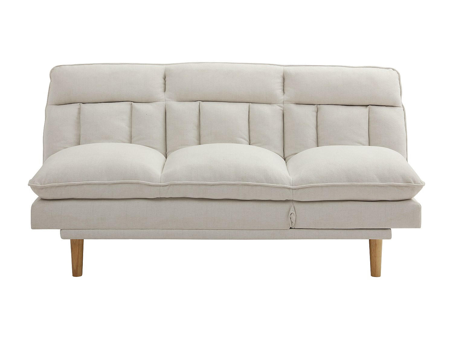 SCHLAFSOFA - 3 Personen - Stoff - Beige - - Beige, Textil (174/92/102cm) - Vente-Unique