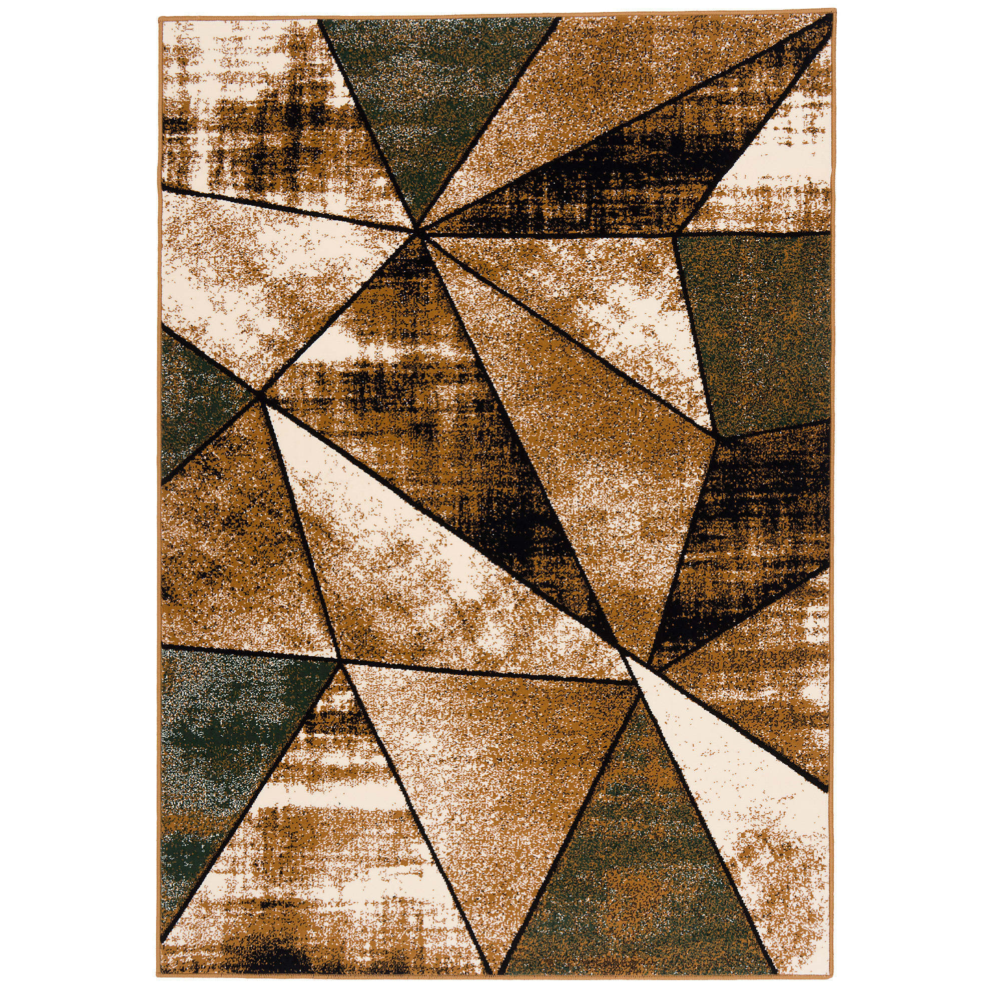 DESIGNER TEPPICH BRILLIANT MAGIC - Grün, Textil (140/200cm) - Pergamon