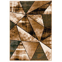 DESIGNER TEPPICH BRILLIANT MAGIC - Grün, Textil (140/200cm) - Pergamon