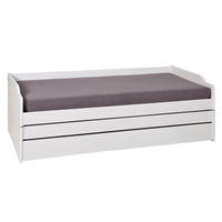 BETT Weiß - Weiß, Holz (90/200cm) - ebuy24