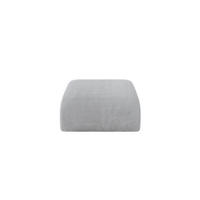POUF MIRA-PUF 91x89x40 Grau cm Cord Modular Sitzhocker - Blaugrau/Schwarz, Holzwerkstoff/Kunststoff (91/40/89cm) - ALTDECOR