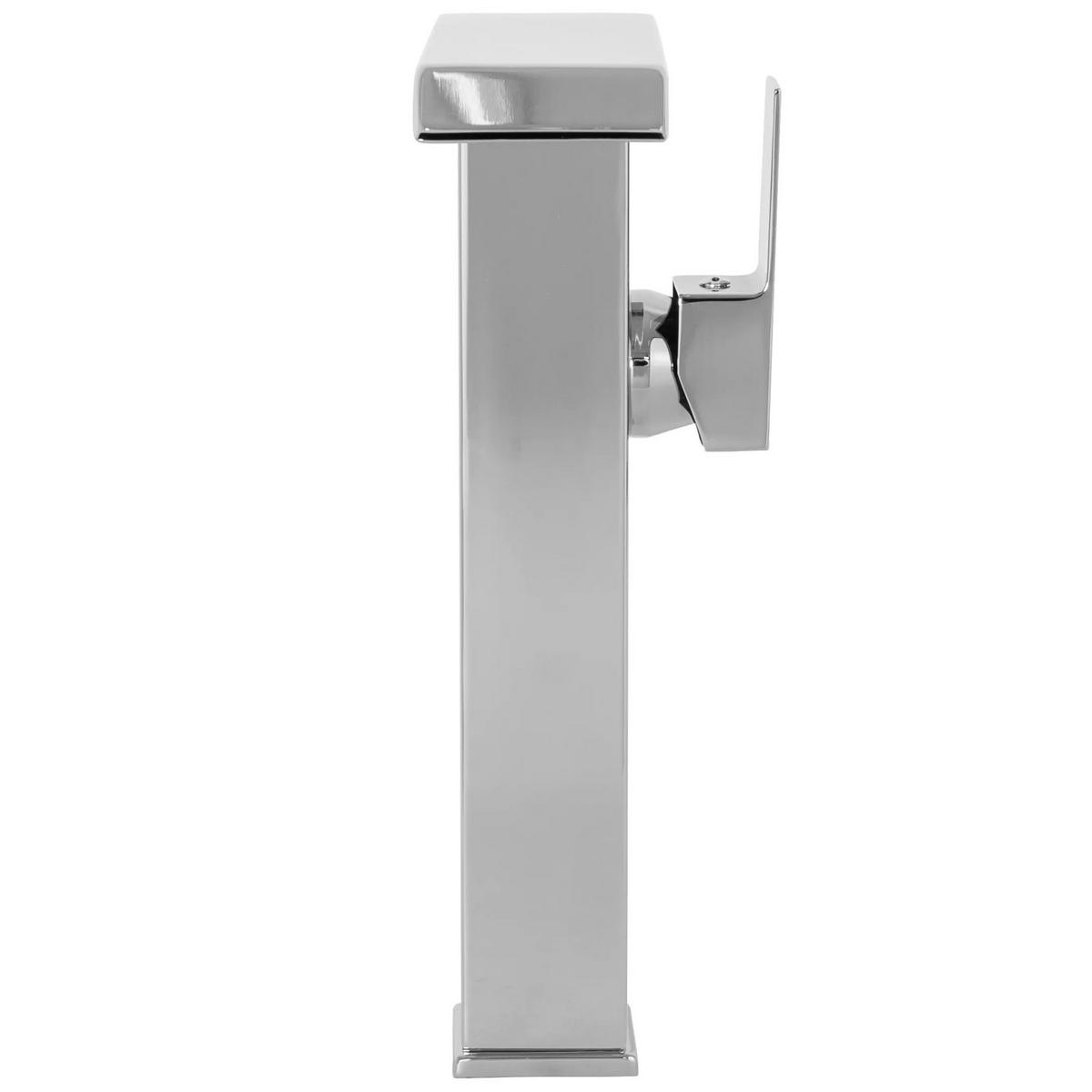 WASCHBECKENARMATUR Rea Kent Chrom High - Chromfarben, Metall (5/28/16.5cm) - REA