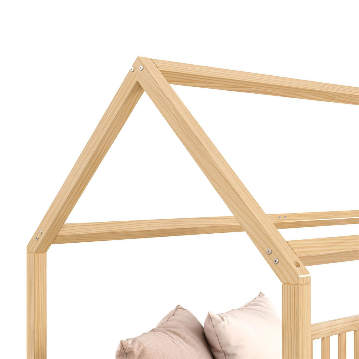 HAUSBETT NINA 90X200 CM - Naturfarben, Holz (96/135/206cm) - IDIMEX