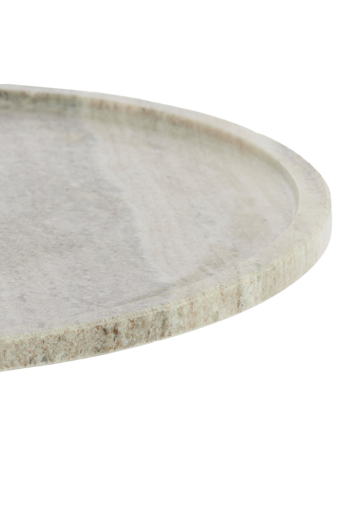 BEISTELLTISCH Civita Braun 41/41/53 cm - Graubraun, Stein (41/41/53cm) - Light & Living
