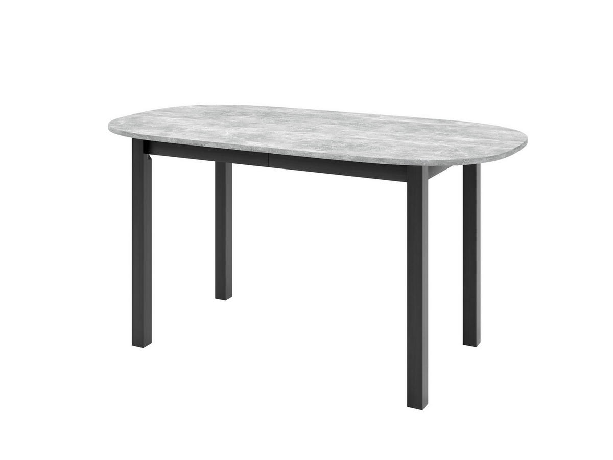 ESSTISCH VITO P Ausziehbar 150 - 190 / 80 x 77 cm - Schwarz/Grau, Holz (150/80/77cm) - MASSENO