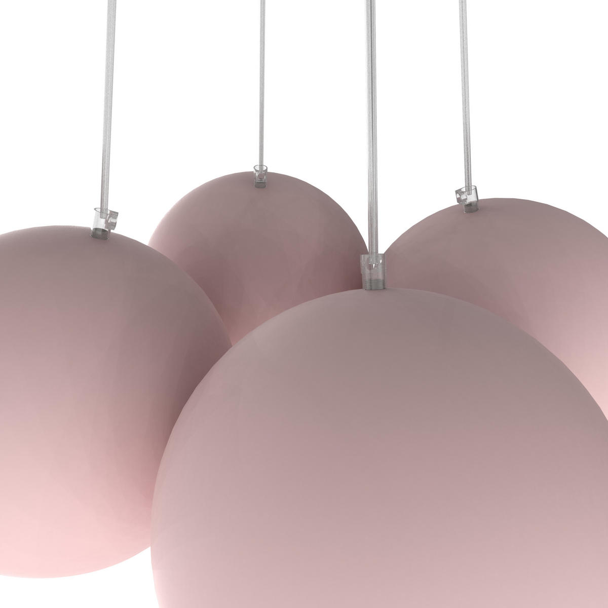 HÄNGELEUCHTE - Pink, Metall (25/25/20cm) - Lumicom