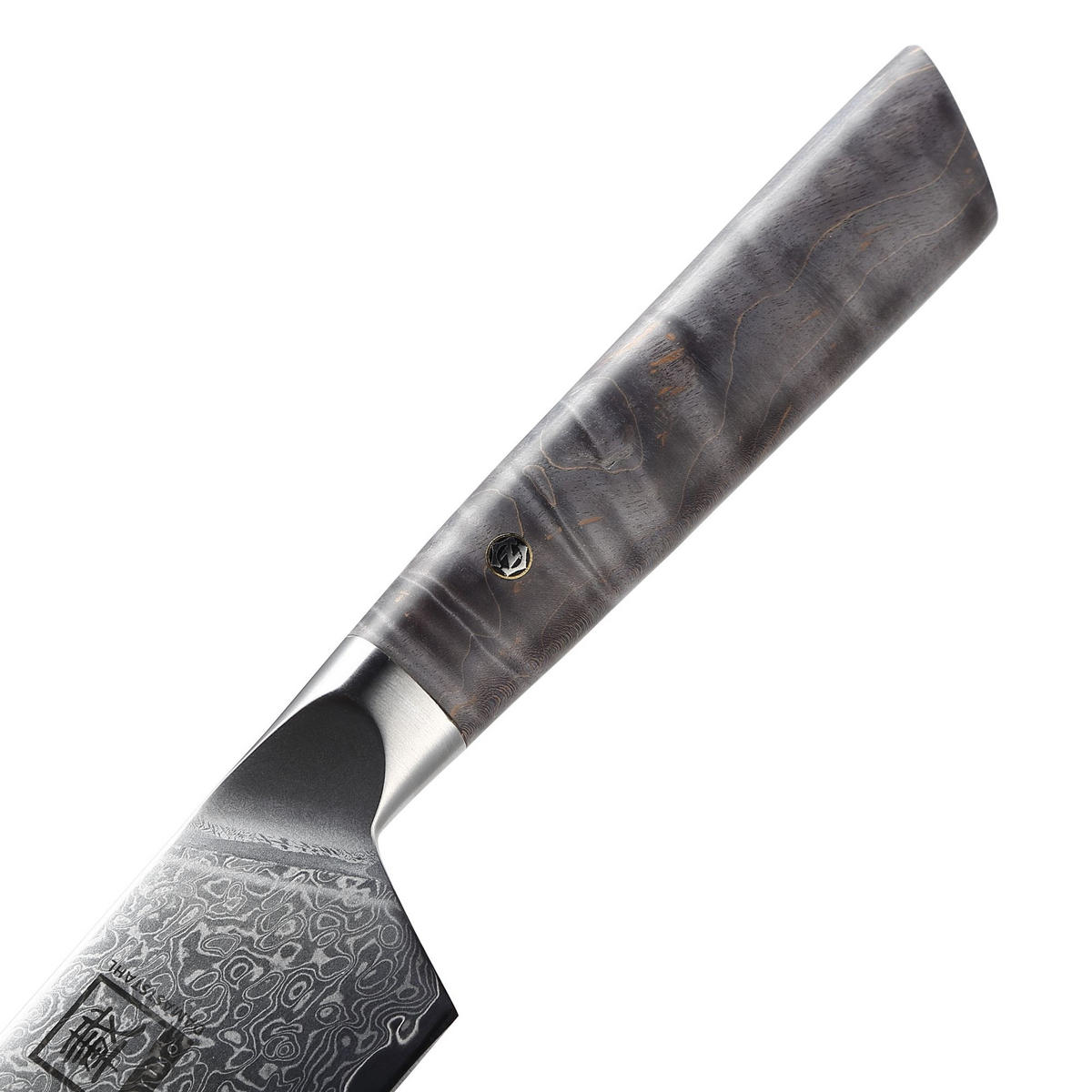 CHEFMESSER Daito Professional Series Damast - Ahornfarben, Holz/Metall (34cm) - Zayiko