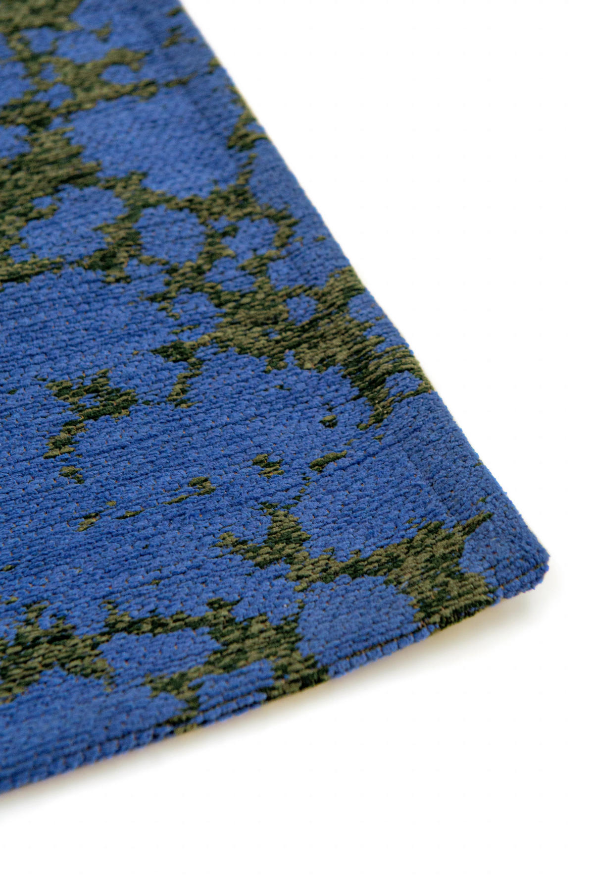 TEPPICH modern Flachgewebe GLOOM Blau 140x200 cm - Blau, Textil (140/200cm) - Novatrend