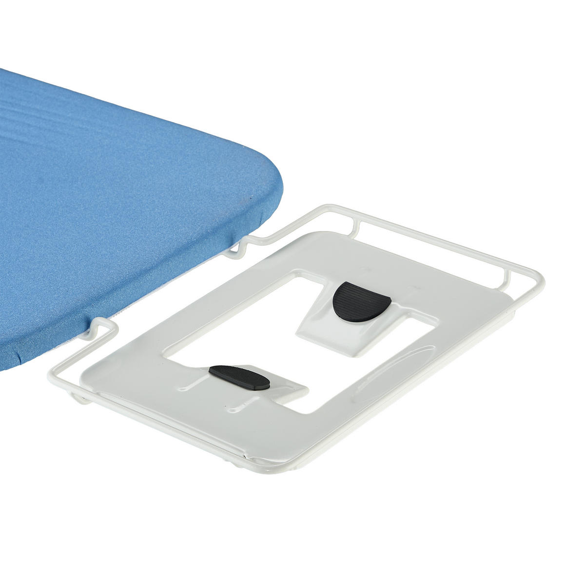 ŽEHLIACA doska - viacfarebná, kov/textil (143/38cm) - Relaxdays