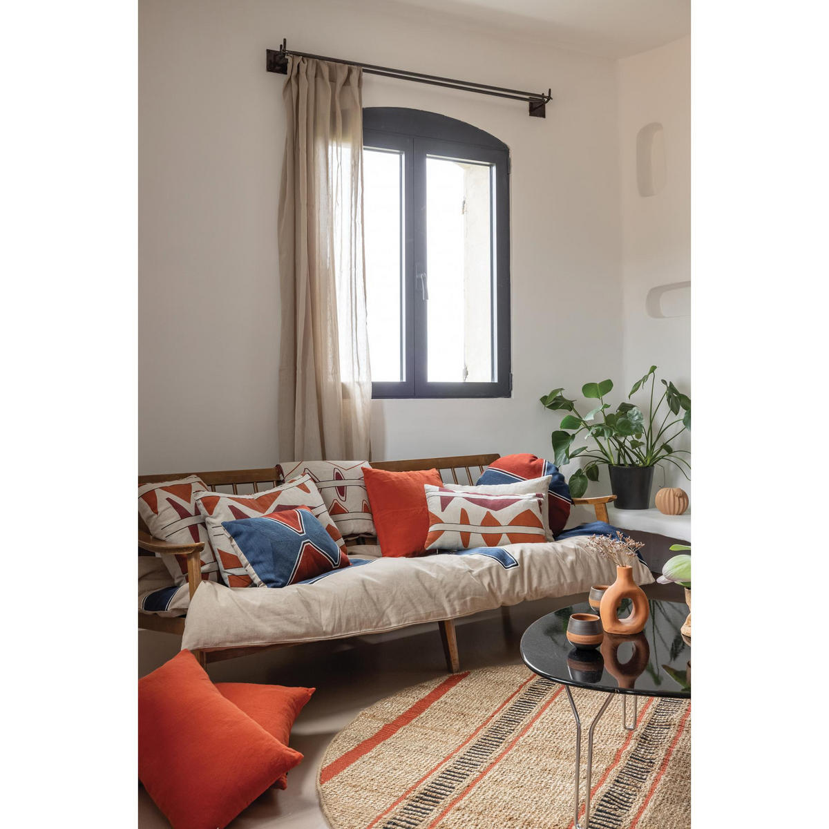TEPPICH Eden marmelade diameter 160 cm - Orange, Textil (160/160cm) - Vivaraise