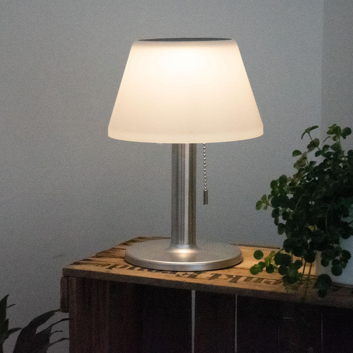LED AUSSENLEUCHTE Metall Silber - Silberfarben, Metall (20/20/28cm)