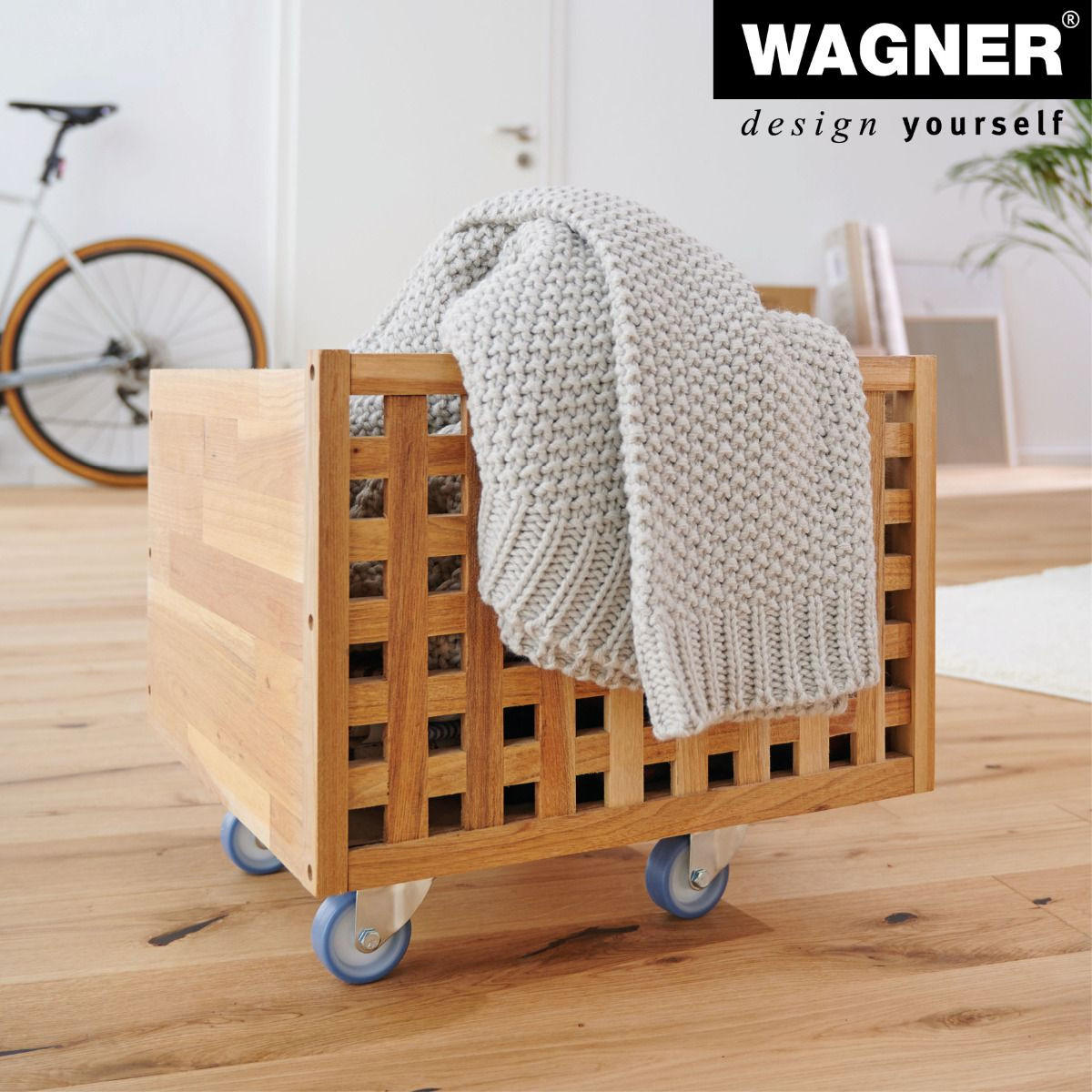 TRANSPORTHILFEN SMALL SOFT 1353 - Naturfarben, Holz (29/8.5/29cm) - WAGNER design yourself
