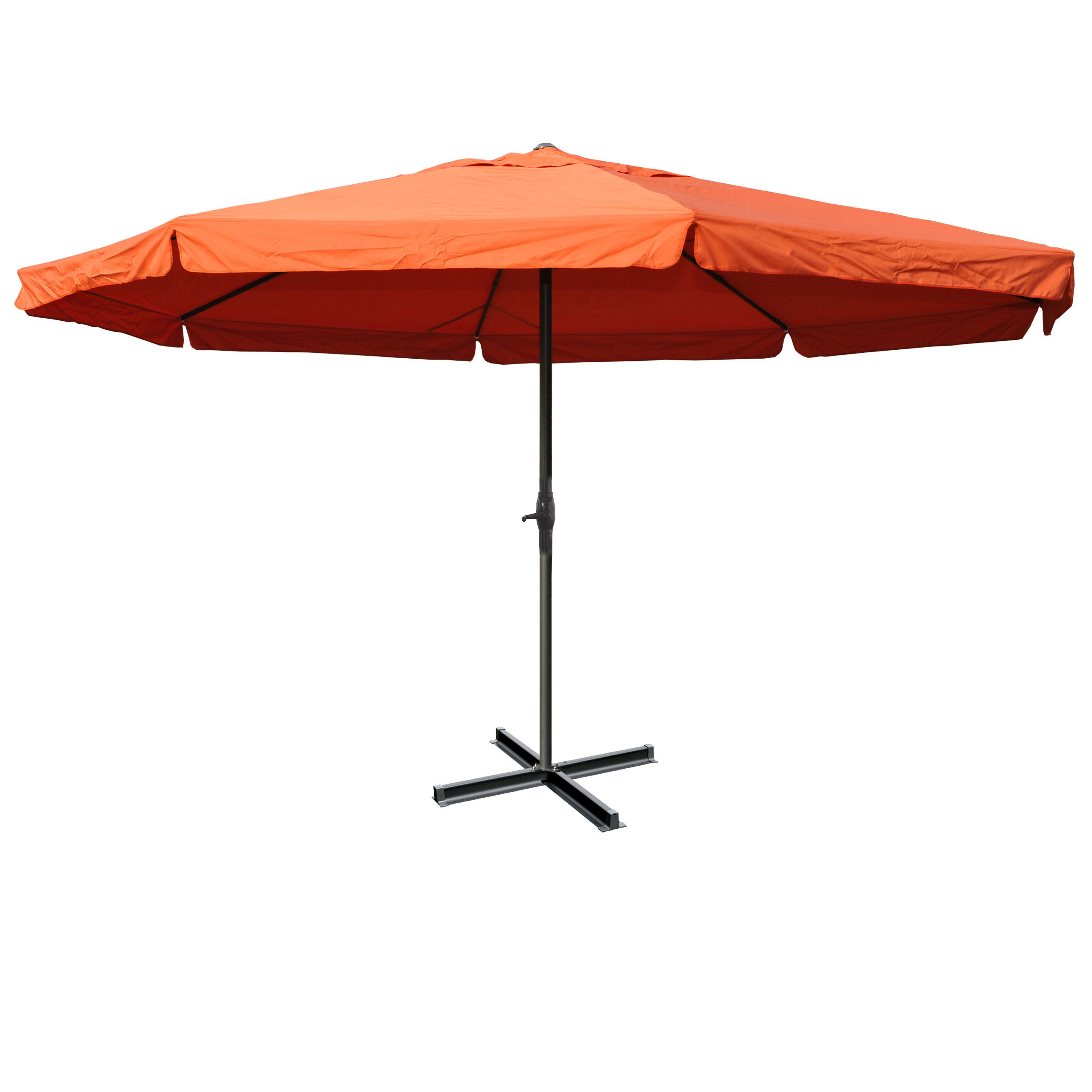SONNENSCHIRM PRO Orange - Orange, Textil (500/500cm) - MCW