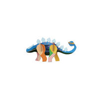 WANDSKULPTUR Bunt 4/6,6 cm - Multicolor, Wellpappe (0.05/6.6/13cm) - Studio Roof