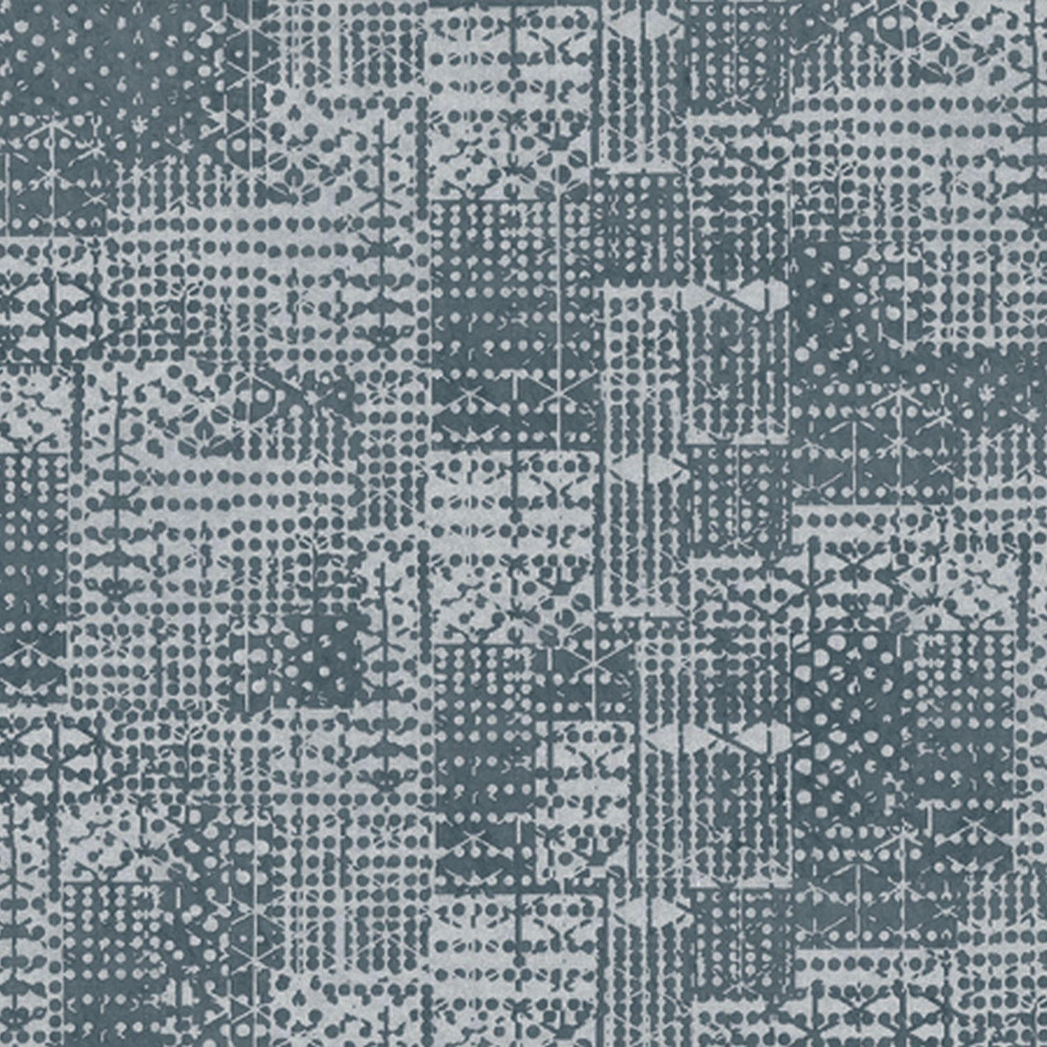 FOTOTAPETE kleine Punkte 424 x 280 cm - Blau, Papier (424/280cm) - Sanders & Sanders