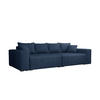 SCHLAFSOFA Couch Elstra Dunkelblau - Dunkelblau, Textil (300/97/140cm) - Fedve