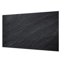 FOTOTAPETE 416x254 cm - Steine Eleganz - Schwarz, Textil (416/254cm) - Wallfluent