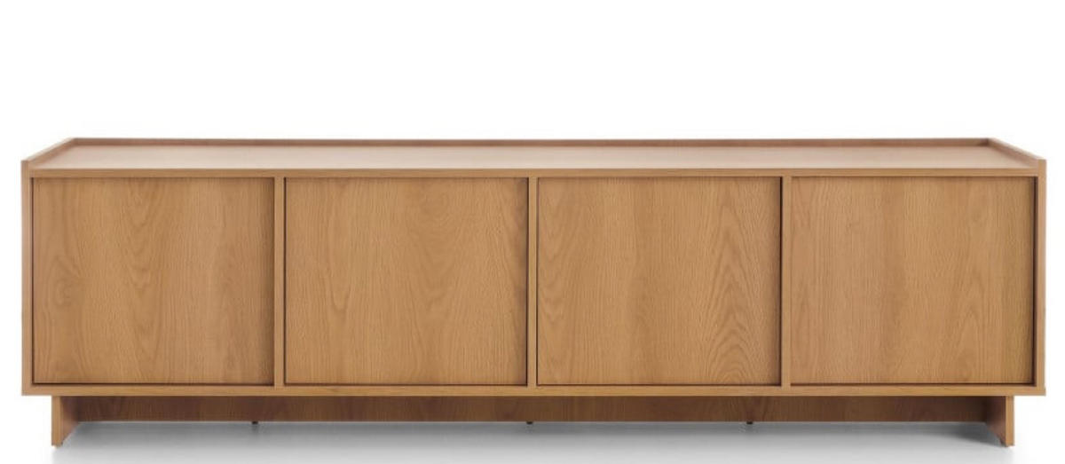 TV-SCHRANK Eiche Rtv - Eichefarben, Holzwerkstoff (195/55/39cm) - Sepro Meble