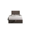 BOXBETT DUO 2 90x200 Cosmic 03, mit Matratze H3 und Topper, Braun - Braun, Holz/Kunststoff (90/200cm) - Bedante