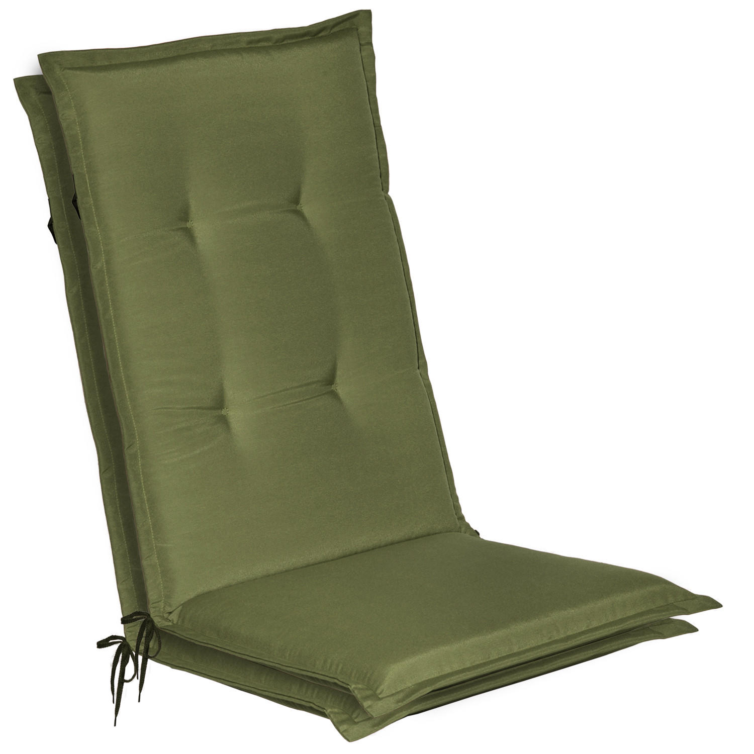 HOCHLEHNER Loft HL 120x50x6cm Olivgrün (2tlg) - Olivgrün, Textil (50/120cm) - Beautissu 