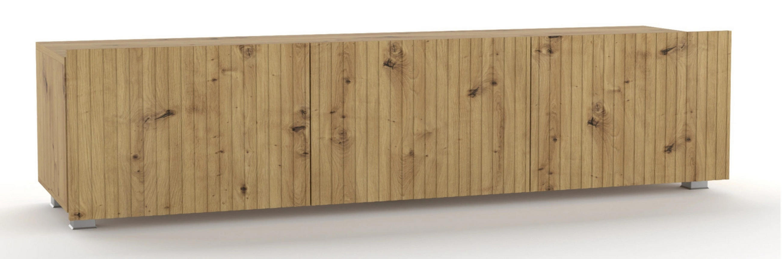Ravio Tv-Lowboard Eiche Artisan 150x38x43 cm