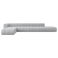ECKSOFA modulares Sofa Zuvon-L3 - 478x177x70 cm Grau - Grau, Holzwerkstoff/Textil (478/177cm) - ALTDECOR