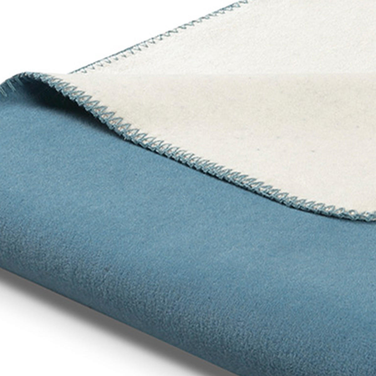 WOHNDECKE Basic - Blau, Textil (150/200cm) - Biederlack