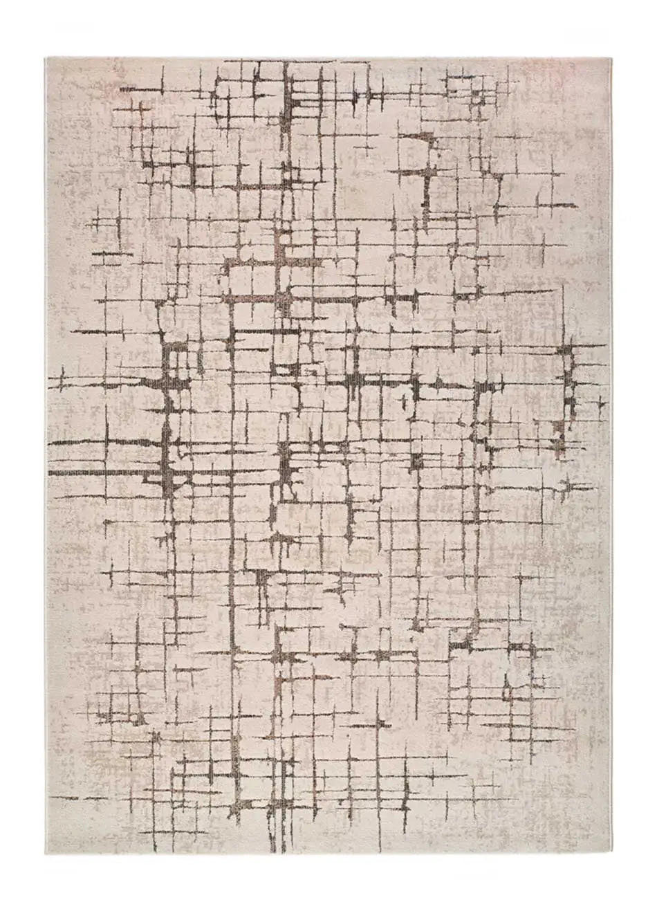 Atticgo Webteppich Creme 200x285 cm