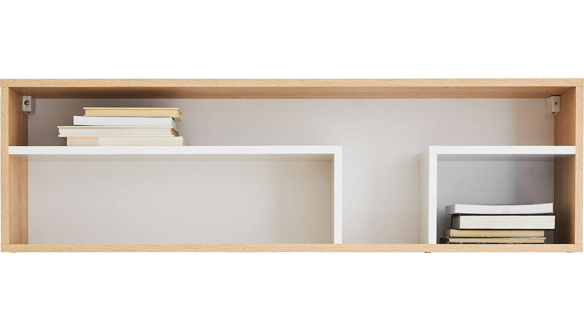SCHLAFZIMMER Set 6-tlg. – PIXEL System – Sonoma Eiche / Grau - Eichefarben, Holzwerkstoff (150/190/50cm) - hi-markt