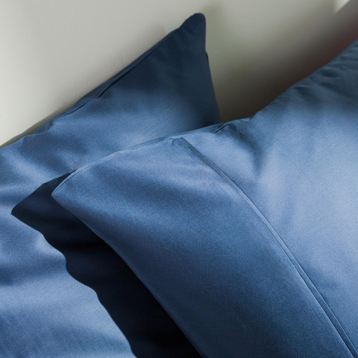 BETTWÄSCHE Satinette - Dunkelblau, Textil (200/220cm) - home&you