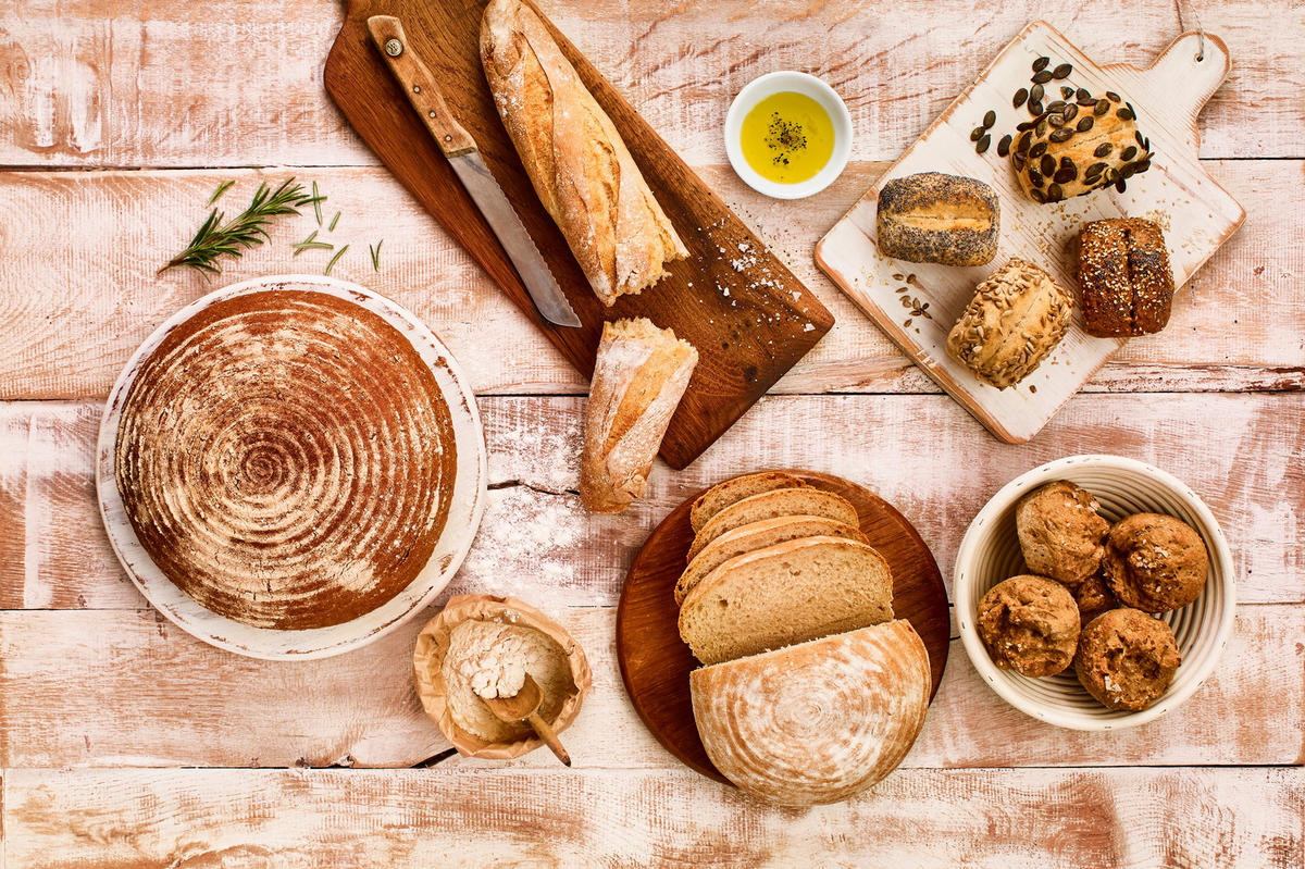 BROTBACKFORM Baguetteform / Backblech Laib & Seele für 3 Baguettes - Grau, Keramik (30/5/40cm) - Birkmann