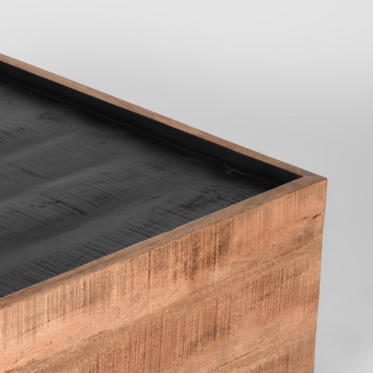 COUCHTISCH Noble Brown 80/80/37 cm - Braun, Holz (80/80/37cm) - LABEL51