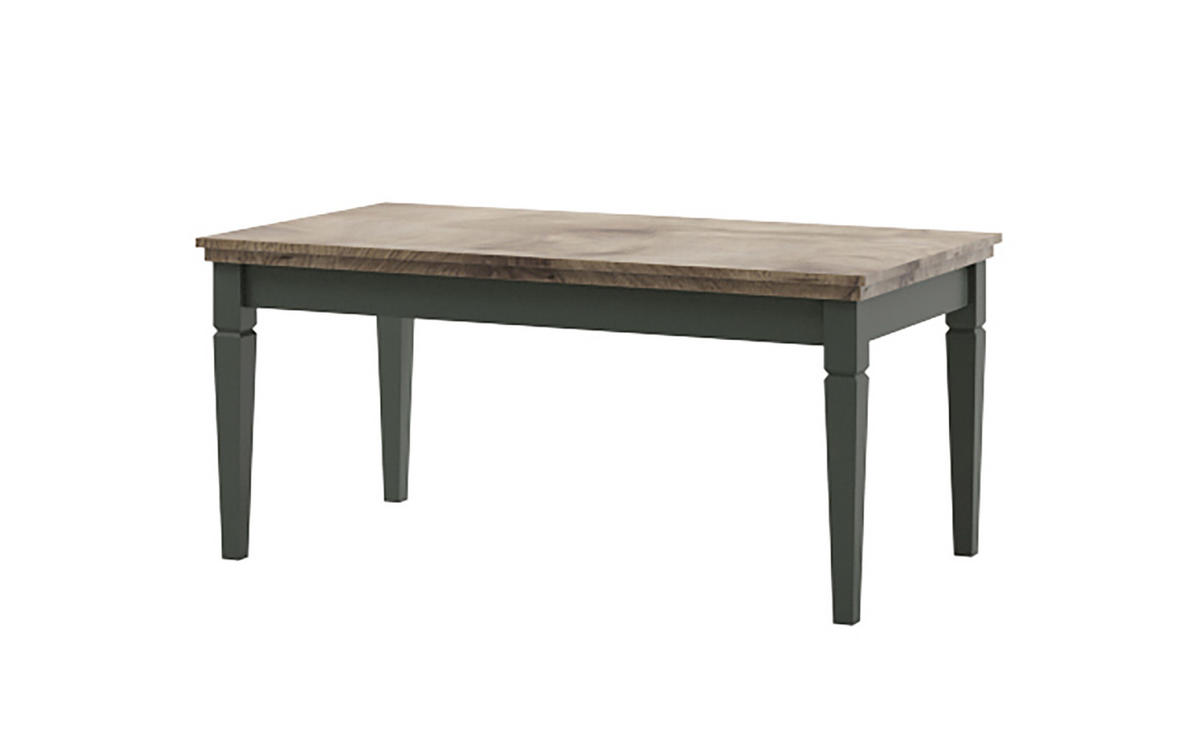 WOHNZIMMER-SET Evora grün / Eiche Lefkas 5-teilig - Grün, Holz/Holzwerkstoff (754/138/50cm) - Feldmann-Wohnen