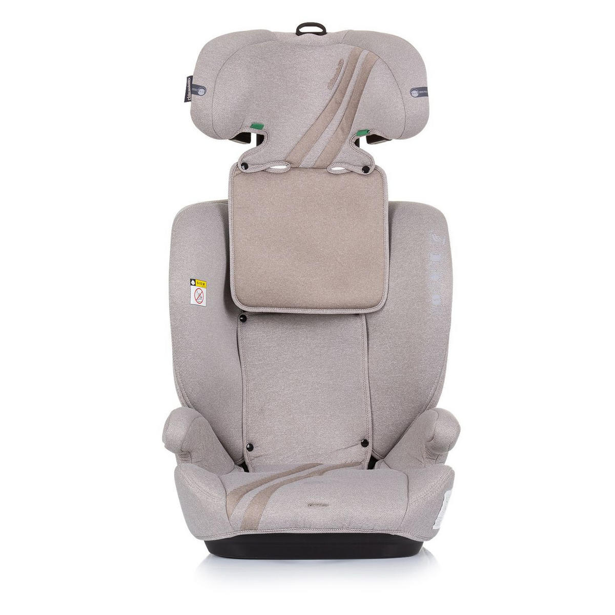 KINDERSITZ Icon i-Size (76-150cm) beige Gruppe 1/2/3 Isofix verstellbar - Beige, Kunststoff (44/61/45cm) - Chipolino