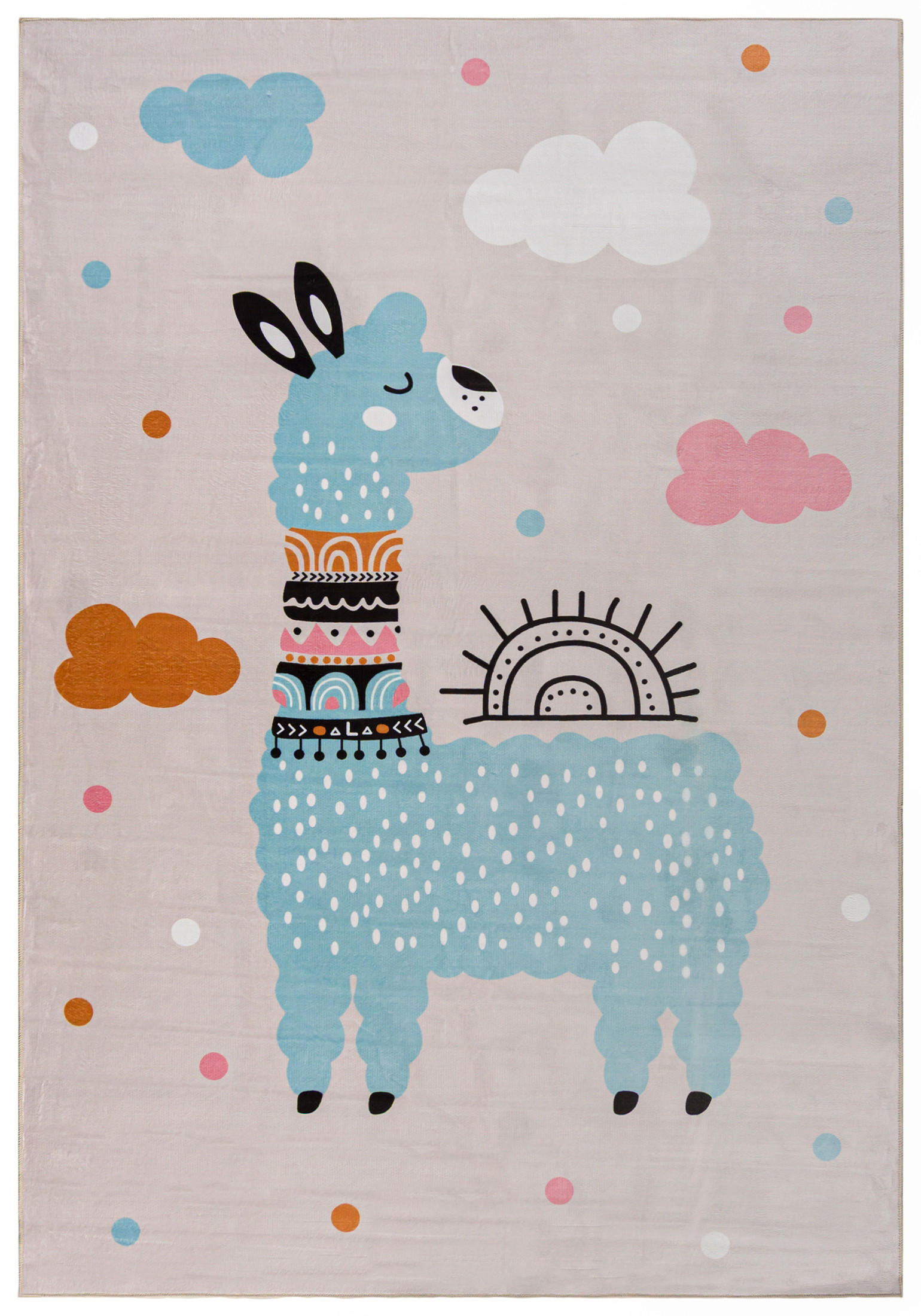 DETSKÝ KOBEREC cappuccino, rastlinný 120 x 170 cm - écru/krémová, textil (120/170cm) - Mazovia