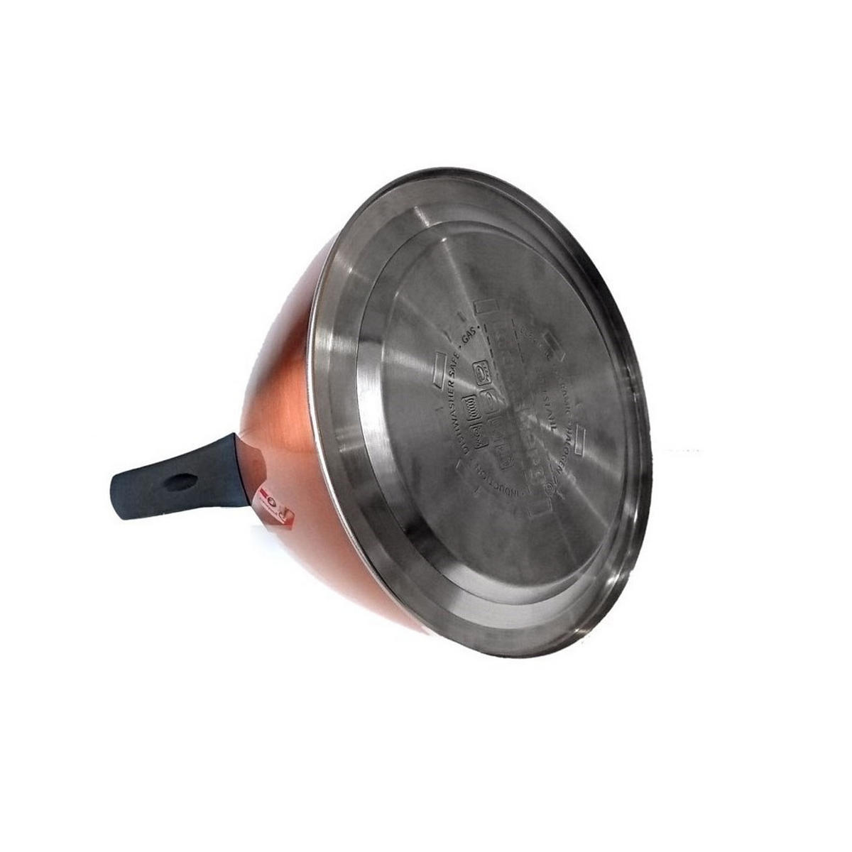 WASSERKESSEL Braun 26/22/25 cm KB7209 - Braun, Kunststoff (26cm) - Klausberg 