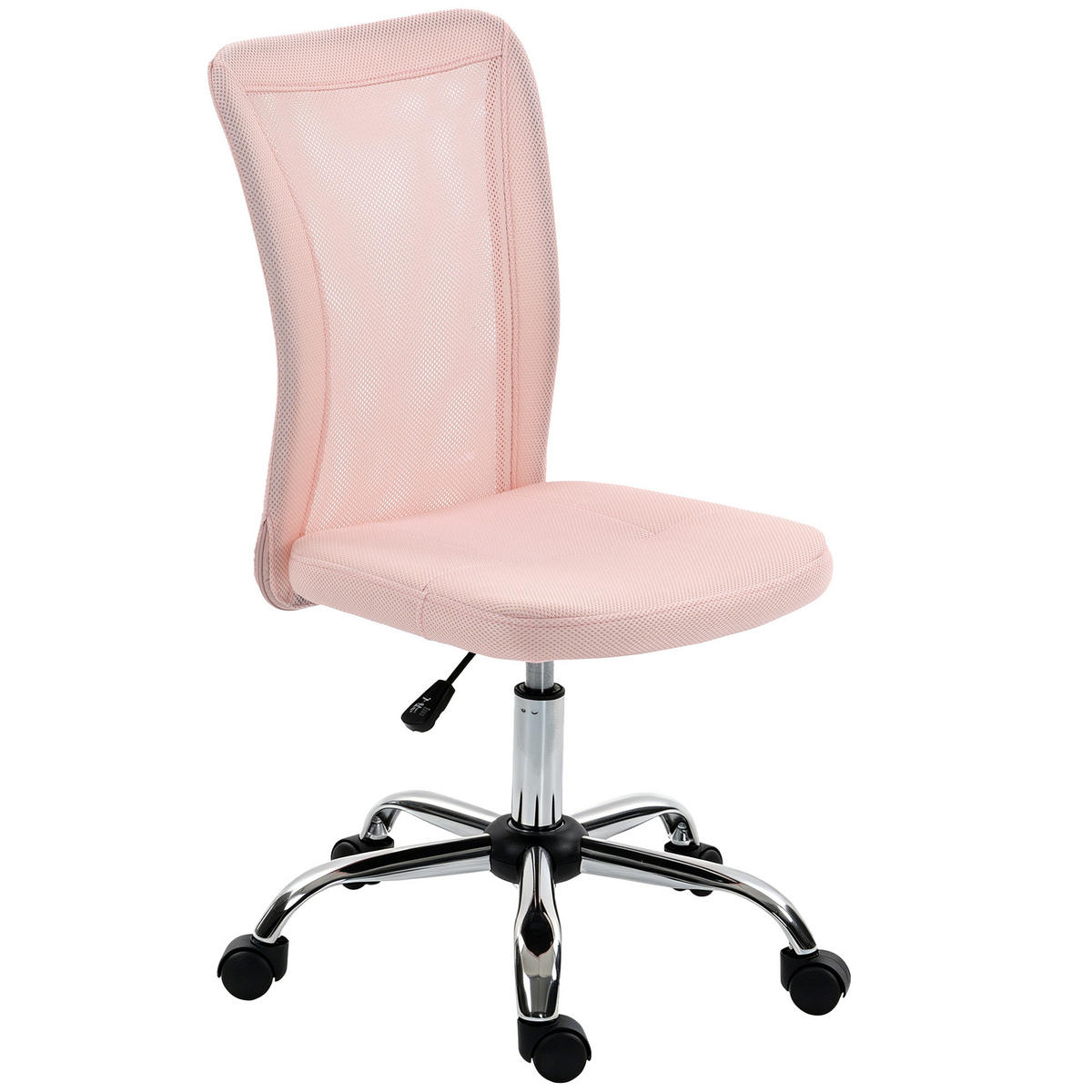 BÜROSTUHL Rosa 43.0/58.0/100.0 cm - Rosa, Textil (58/100/43cm)