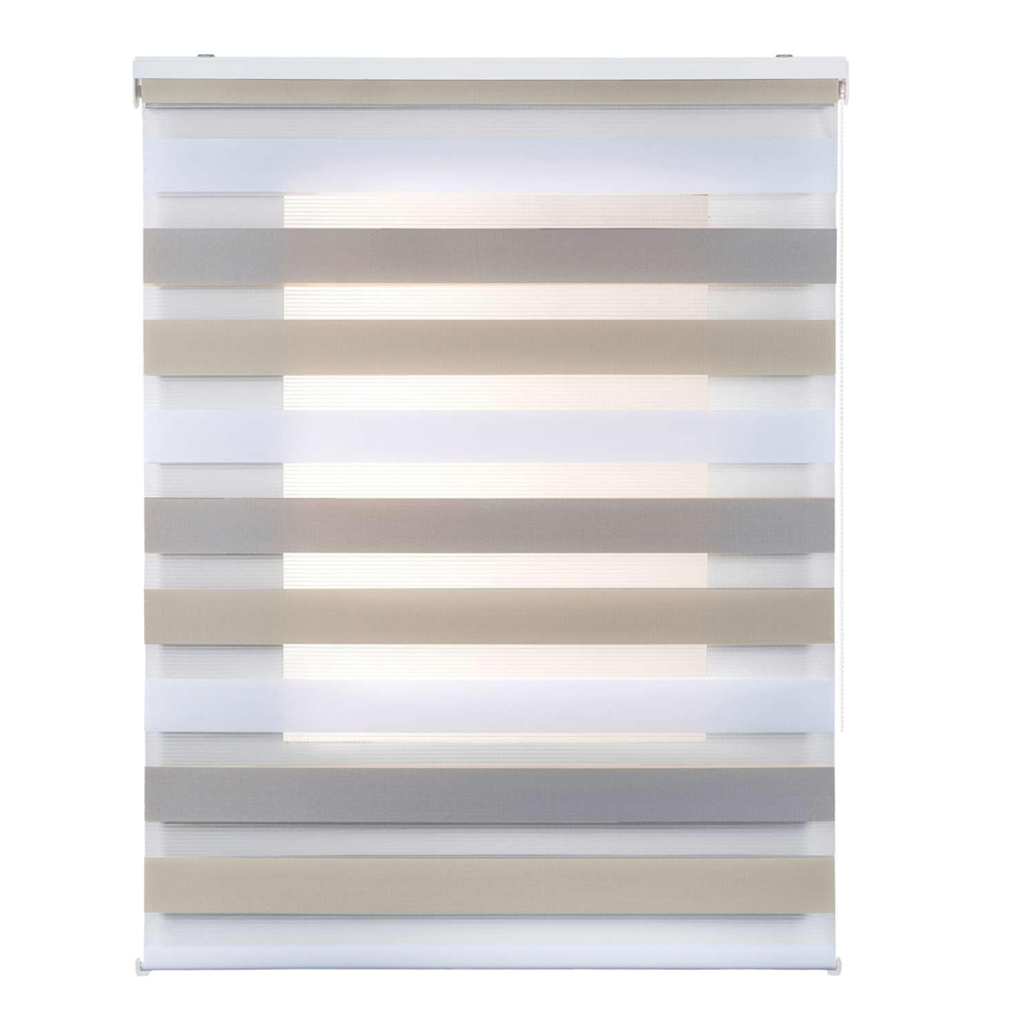 DOPPELROLLO Dreifarbig 100x180 cm - Multicolor, Kunststoff (100/180cm) - STORESDECO