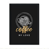 POSTER Kaffee A3 Rahmenlos - Klar, Papier (29.7/5/42cm) - Nacnic