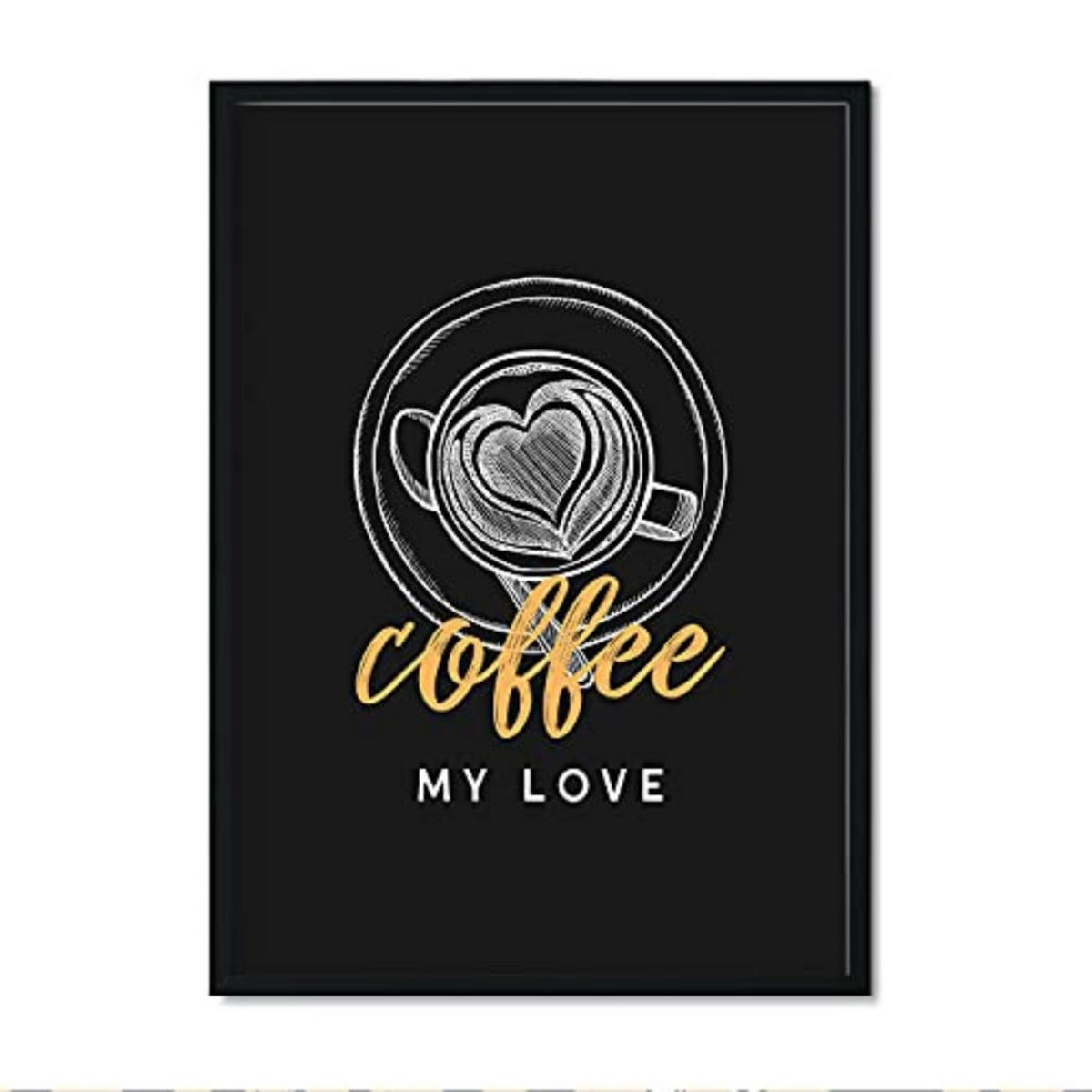 POSTER Kaffee A3 Rahmenlos - Klar, Papier (29.7/5/42cm) - Nacnic