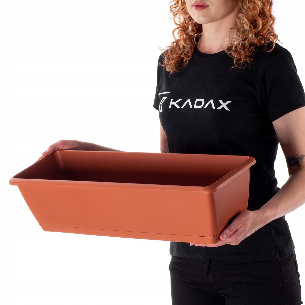 BALKONKASTEN 60 cm, Terrakotta - Terra cotta, Kunststoff (19/59cm) - KADAX