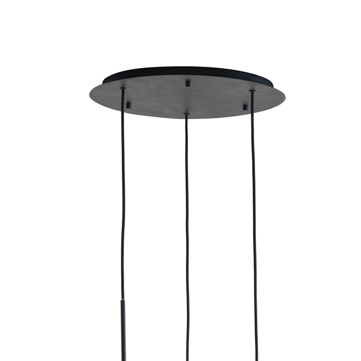 HÄNGELAMPE Mayson Grau Ø40/160 cm - Grau, Glas (40/40/160cm) - Light & Living