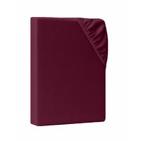 SPANNBETTLAKEN TOPPER 70/220/12 cm Bordeaux - Bordeaux, Textil (70/220cm) - AM Qualitätsmatratzen