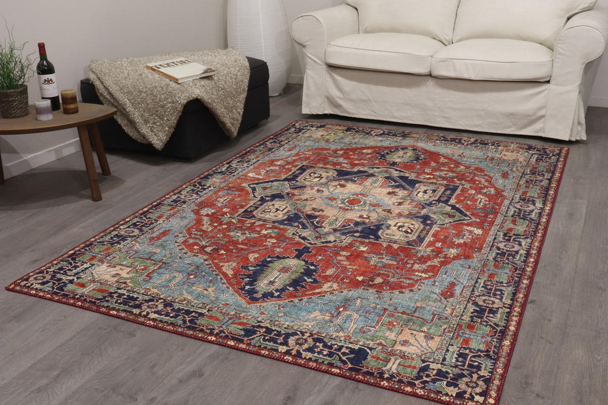 VINTAGE-TEPPICH Fenix 200x290 cm - Multicolor, Textil (200/290cm) - Vercai Rugs