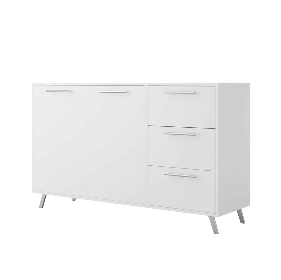 Masseno Kommode Weiß 140x86x41 cm