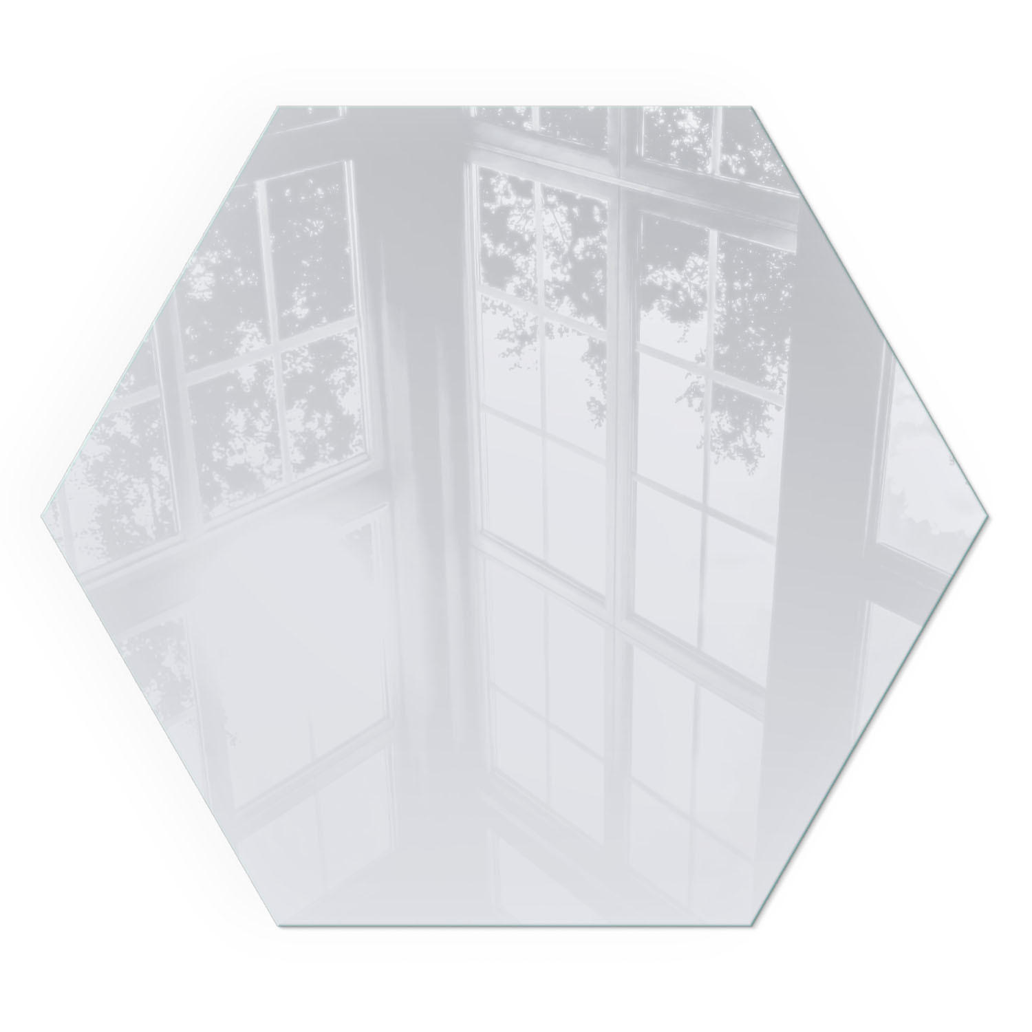 GLASPLATTE für Kamin h40 cm - Grau, Glas (40/40/0.4cm) - TULUP