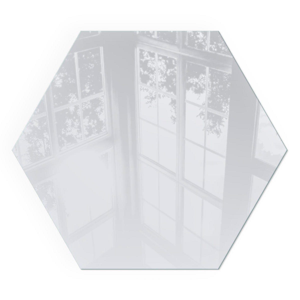 GLASPLATTE für Kamin h40 cm - Grau, Glas (40/40/0.4cm) - TULUP