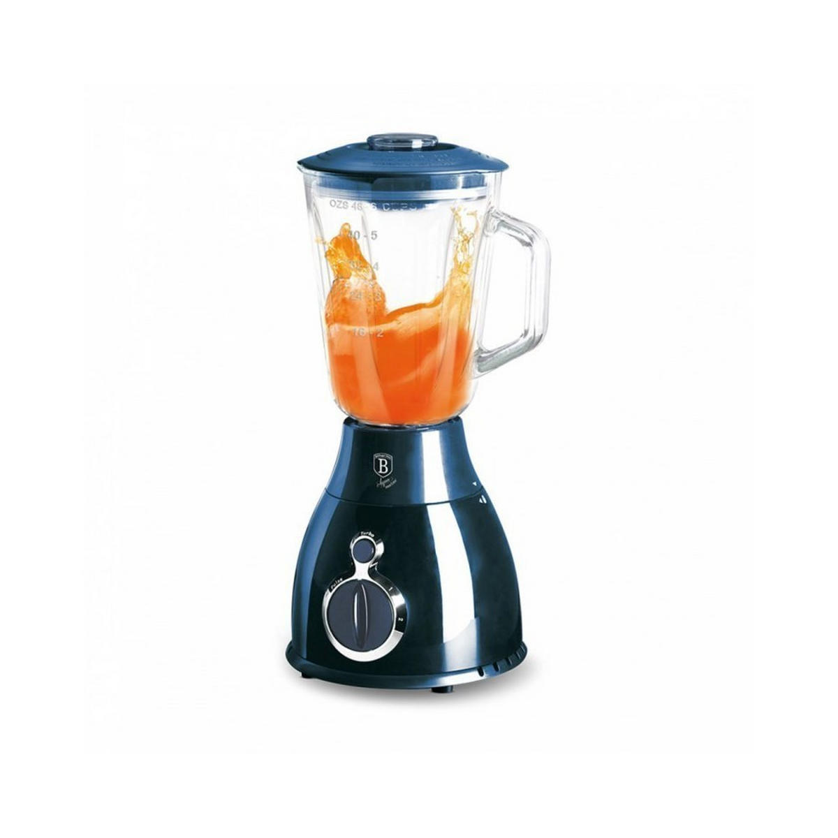 MIXER Marineblau 30/30/58 cm BH9283 - Dunkelblau, Metall (30/58/30cm) - Berlinger Haus