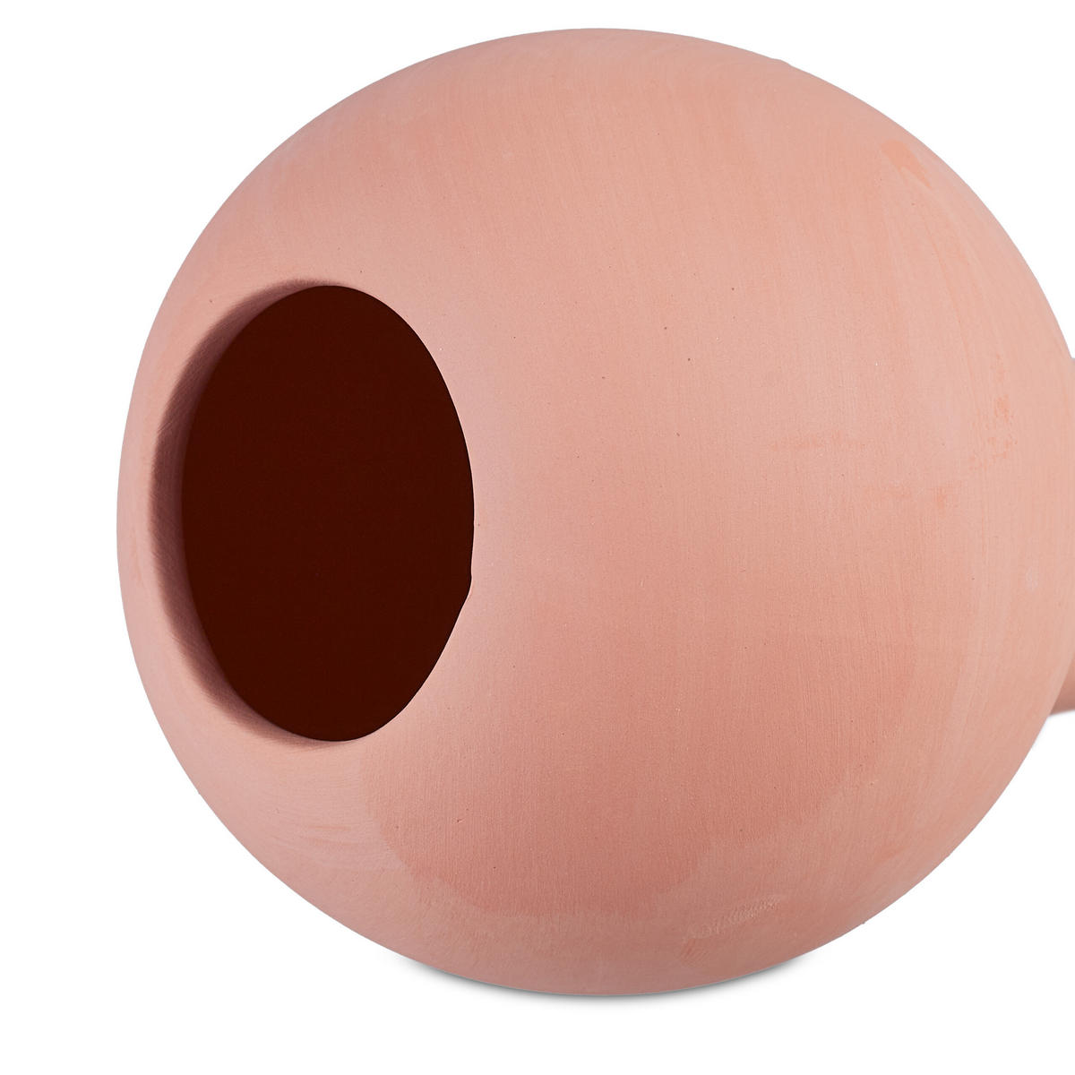 4xTONKEGEL - Hellbraun, Keramik (9/18/9cm) - Relaxdays