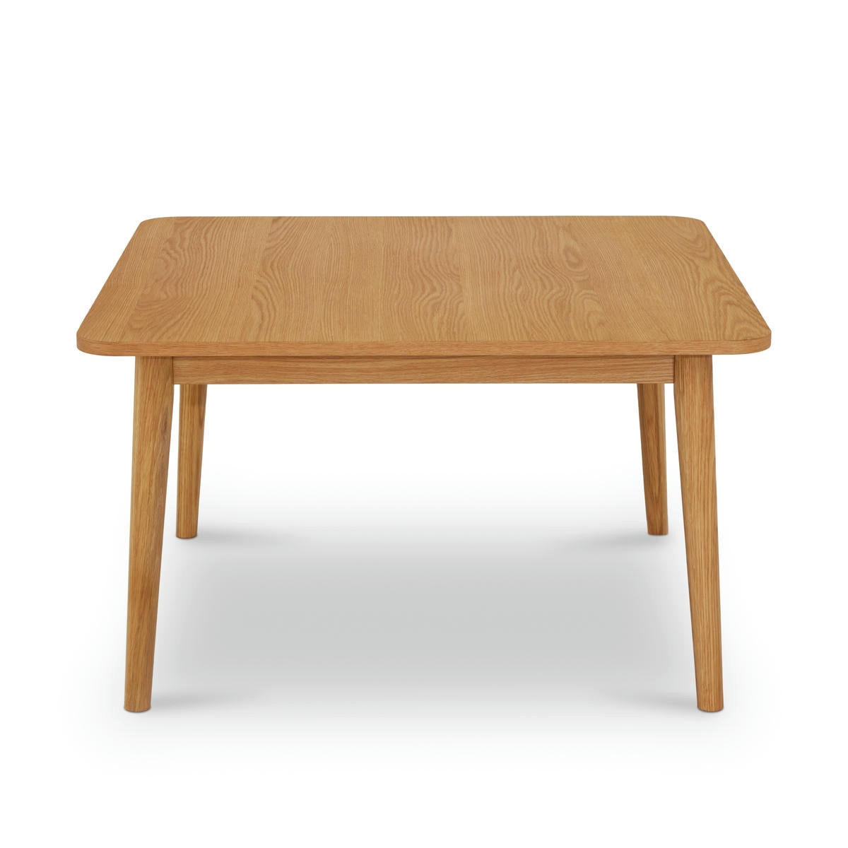 COUCHTISCH quadratisch Eiche massiv 90/90/52 cm - Eichefarben/Braun, Holz/Holzwerkstoff (90/90/52cm) - Furnhouse